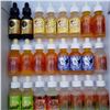 Image 2 : 32 BOTTLES OF 30ML VAPE JUICE RETAIL $20 EACH