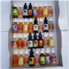 Image 1 : 32 BOTTLES OF 30ML VAPE JUICE RETAIL $20 EACH