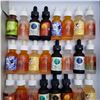Image 2 : 32 BOTTLES OF 30ML VAPE JUICE RETAIL $20 EACH