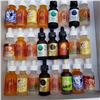 Image 3 : 32 BOTTLES OF 30ML VAPE JUICE RETAIL $20 EACH