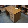 Image 2 : NEW FLOOR MODEL SOLID PINE STUDENTS DESK WITH 3 DRAWERS AND PENCIL DRAWER, DOVETAILED DRAWERS, WOOD 