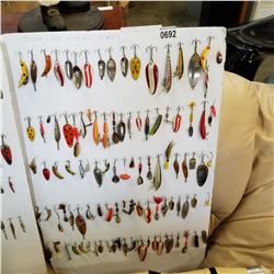 OVER 100 VINTAGE FISHING LURES