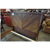 Image 3 : FLOOR MODEL ASHLEY NATURAL WOOD LOOK QUEENSIZE BEDFRAME - AND 1 SINGLE DRAWER NIGHTSTAND RETAIL $199