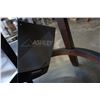 Image 3 : ASHLEY FLOOR MODEL BLACK LEATHER SEAT SWIVEL LOW COUNTER STOOLS, RETAIL $249 EACH