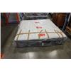 Image 1 : KINGSIZE SEALY POSTUREPEDIC SISEMORE FLOOR MODEL MATTRESS, DIRT SCUFFS