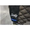 Image 3 : KINGSIZE SEALY POSTUREPEDIC SISEMORE FLOOR MODEL MATTRESS, DIRT SCUFFS