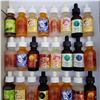 Image 2 : 32 BOTTLES OF 30ML VAPE JUICE RETAIL $20 EACH