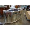 Image 2 : BEVELLED MIRRORED ENTRANCE CABINET