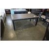 Image 2 : ASHLEY FLOOR MODEL FARMHOUSE DINING TABLE WITH UPOHOLSTERED BENCH, 3 MATCHING SIDE CHAIRS, 6 STORAGE