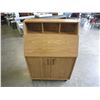 Image 4 : ROLLING OAK DROPFRONT DESK