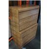 Image 1 : OAK HIGHBOY DRESSER