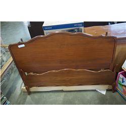 FRENCH PROVINCIAL HEADBOARD AND FOOTBOARD