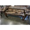 Image 3 : MODERN ASHLEY 3-PIECE COFFEE AND END TABLE SET