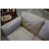 Image 3 : BEIGE LEATHER SOFA