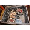 Image 2 : AUTO-KNITTER HOSIERY CO KNITTING MACHINE IN BLACK METAL CASE