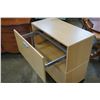 Image 3 : MAPLE 2-DRAWER LATERAL FILE CABINET