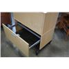 Image 4 : MAPLE 2-DRAWER LATERAL FILE CABINET