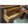 Image 3 : VINTAGE 5 DRAWER WALNUT DRESSER