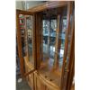Image 3 : 2 PIECE OAK CHINA CABINET