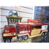 Image 2 : VINTAGE CHILDS SEWING MACHINE AND CARD DEALER AND TRUCK