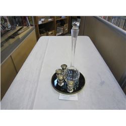 CORHAM 1311 SILVER DECANTER SET