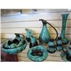 Image 2 : LOT OF BLUE MOUNTAIN POTTERY VASES, CUPS, AND DISHES