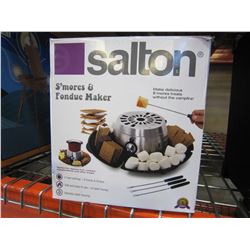 SALTON AS NEW SMORES AND FONDUE MAKER SET WORKS COMPLETE