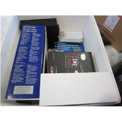 FABRIC BOX OF ULTRALINK 3 IN 1 ESSENTIALS, ROUTER, AND CLARIT ALERT MASTER
