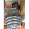 Image 1 : SET OF 50LB DUMBELLS