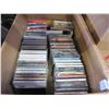 Image 1 : BOX OF CDS AND TRAY OF DISNEY VHS