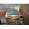 Image 3 : BOX OF CDS AND TRAY OF DISNEY VHS