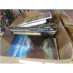BOX OF HARD COVER BOOKS