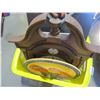 Image 2 : YELLOW BASKET OF CLOCKS