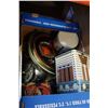 Image 1 : BOX OF TIN COLLECTIBLES