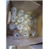 Image 4 : BOX AND TOTE OF CRYSTAL AND OLYMPIC GLASS CUPS W/ DECORATIVE BOXES