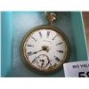 Image 2 : LARGE WALTHAM POCKET WATCH NO GLASS AS IS FOR PARTS ONLY