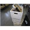 Image 3 : LOT OF 3 WOODEN CRATES W/ 2 SMALL WOODEN CRATES