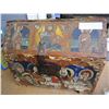 Image 1 : ANTIQUE WOODEN RELIGIOUS BOX W/ CDS INSIDE