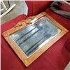 Image 1 : ANTIQUE BEVELLED MIRROR