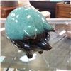 Image 2 : 2 BLUE MOUNTAIN POTTERY FIGURES - 1 IS COIN BANK