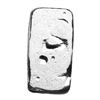 Image 2 : 1 oz. Silver Poured Bar - Skull and Crossbones