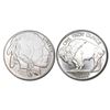 Image 1 : 1 oz. Silver Buffalo Design Round - .999 Pure