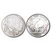 Image 2 : 1 oz Buffalo Design Silver Round .999 Pure