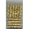 Image 1 : (10) NON BULLION - Gold LEaf Scrap in Vials