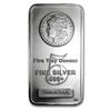 Image 1 : 5 oz. Silver Bar - Morgan Design