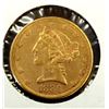 Image 1 : 1886 s $ 5 Gold Liberty