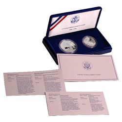 1986 Statue of Liberty 2 coin Set