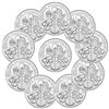 Image 1 : (10) 1 oz Silver Austrian Philharmonics