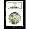 Image 1 : 1885 MS 63 NGC Slabbed Morgan Dollar