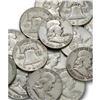 Image 1 : (20) Franklin Half Dollars -90% Silver